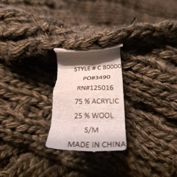 S Line Black Label Cardigan Size S/M - Picture 4 of 12